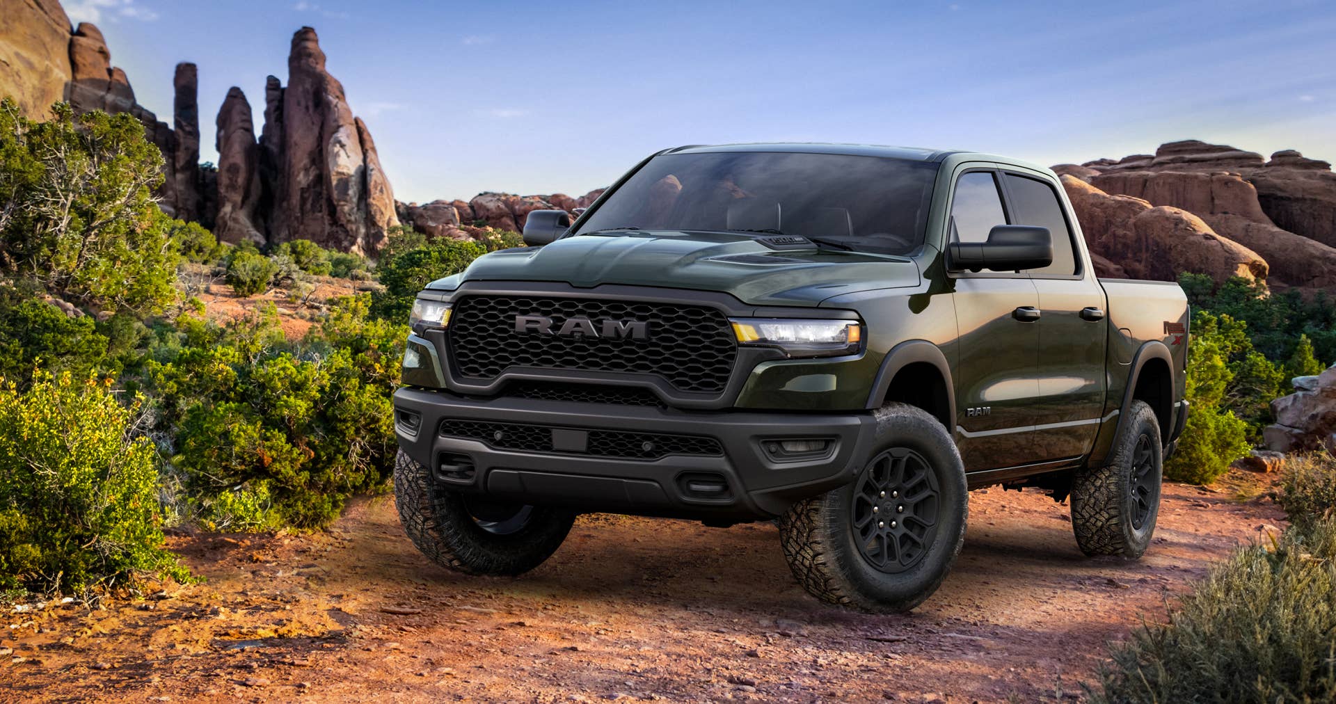 Ram Resurrects the Rebel X with Military Paint and Serious Suspension ...