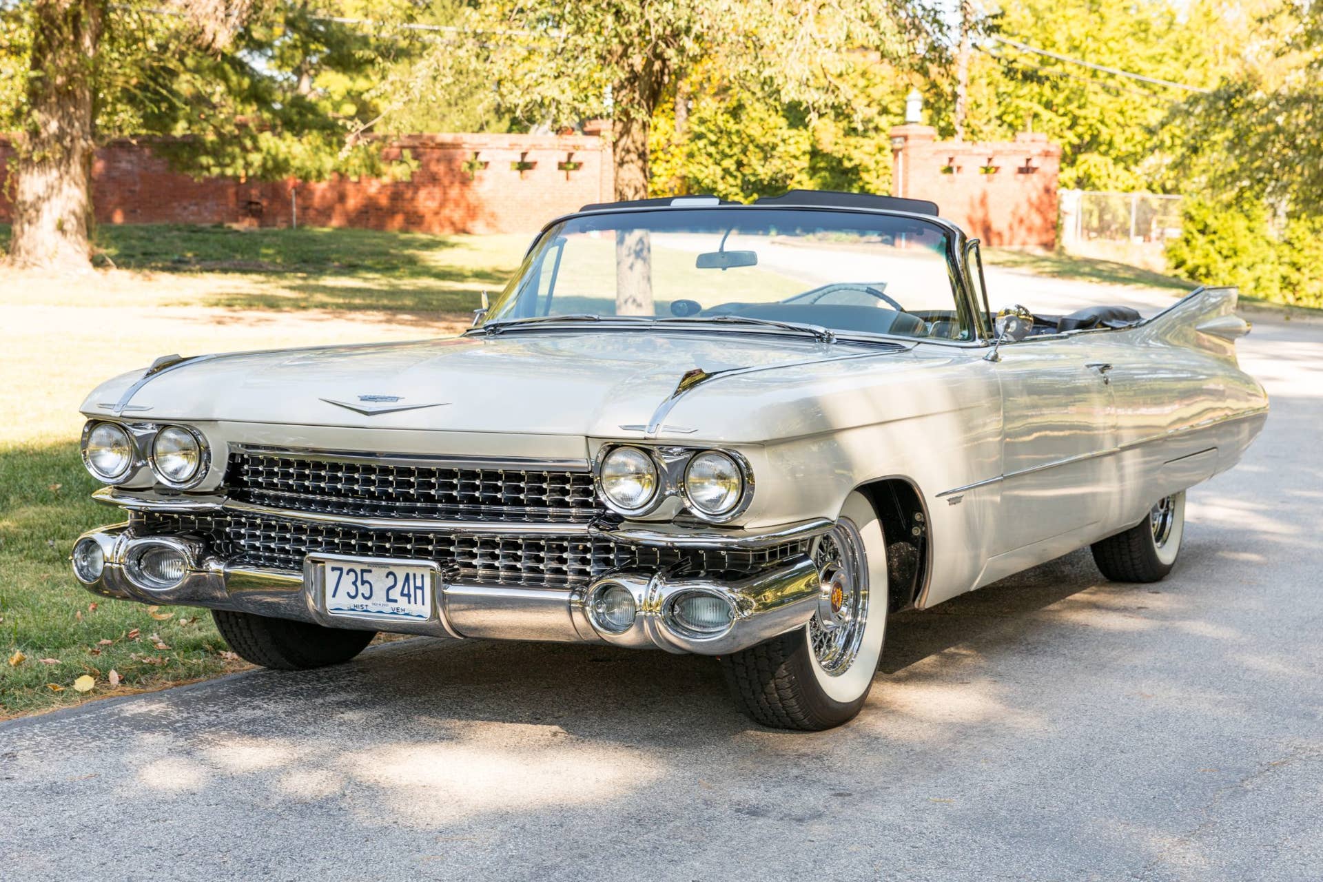 1959 Cadillac Series 62 Convertible for Sale With 80,000 Miles Shown